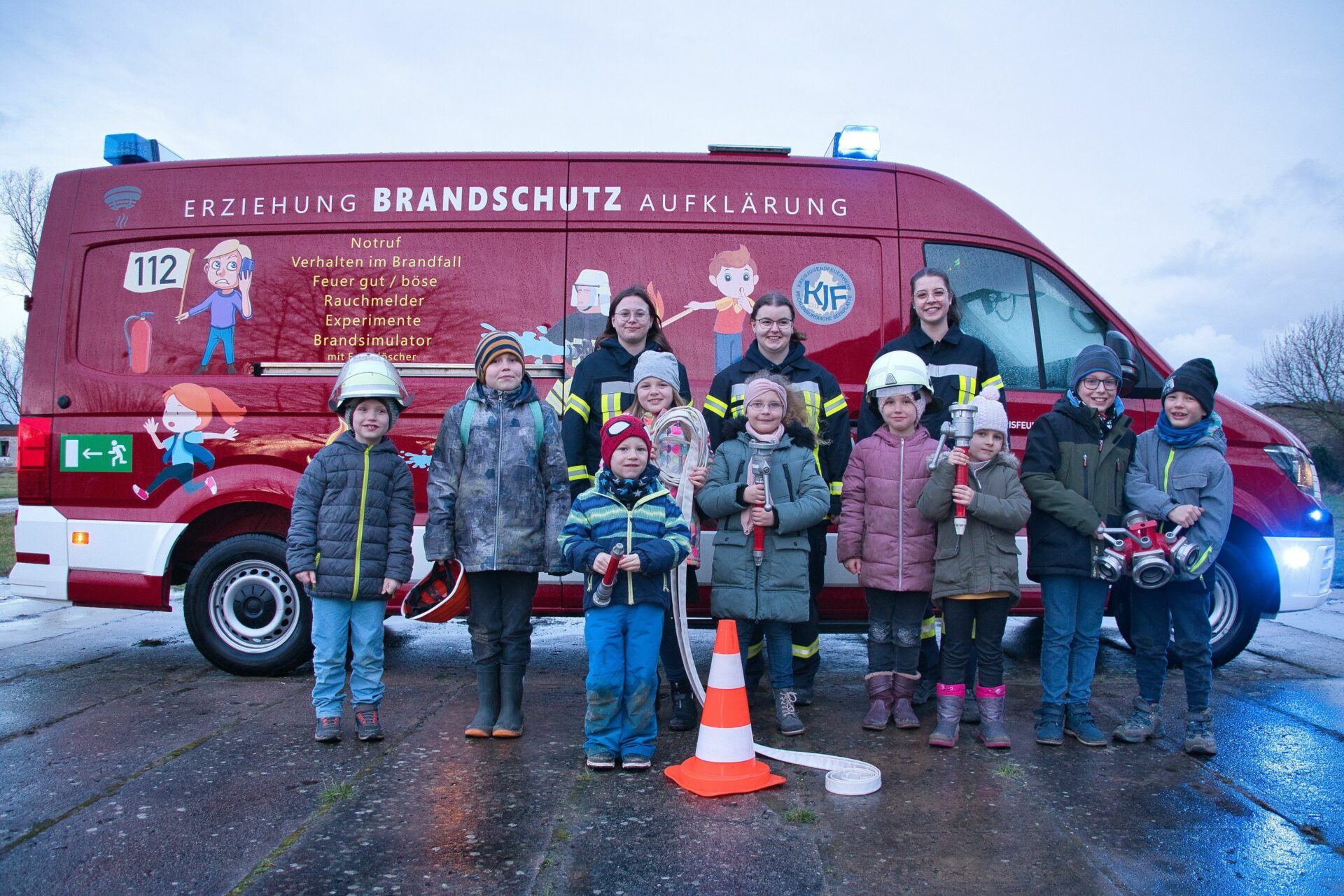 Neue Kinderfeuerwehr FF Staven, Februar 2023 (12)