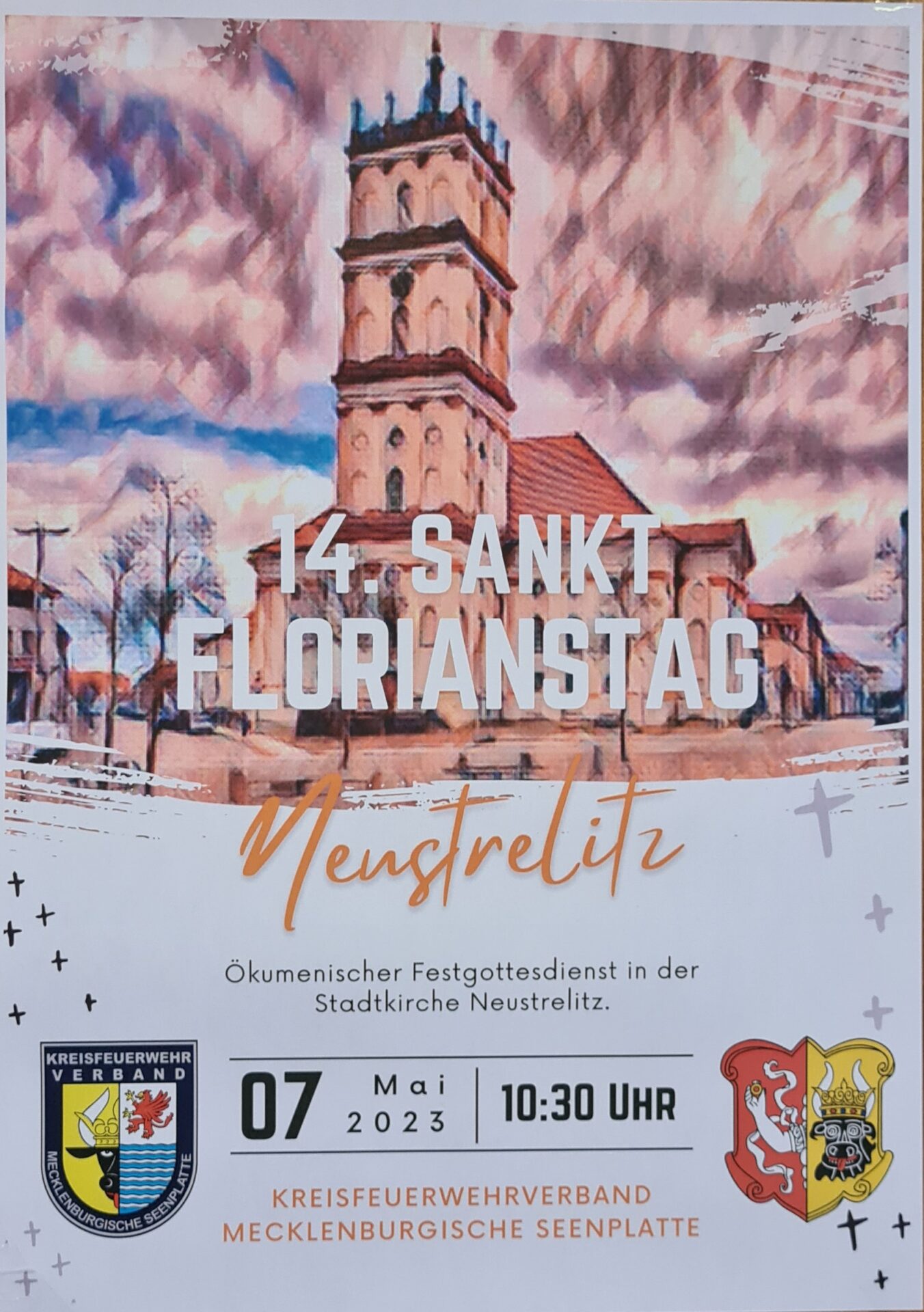 Einladung Sankt Florian 2023_Mai_Neustrelitz