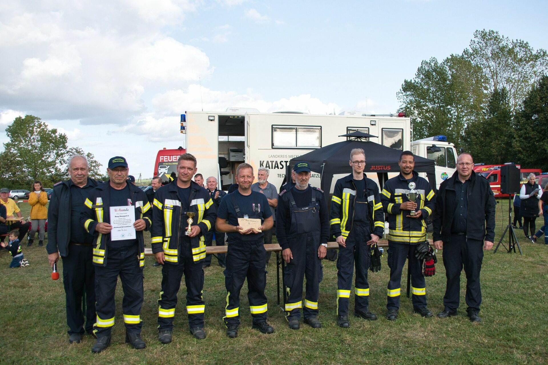 10. Kreisfeuerwehrmarsch KFV MSE, Golchen, 30. September 2023 (299)